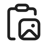 Copy Image SVG Icon